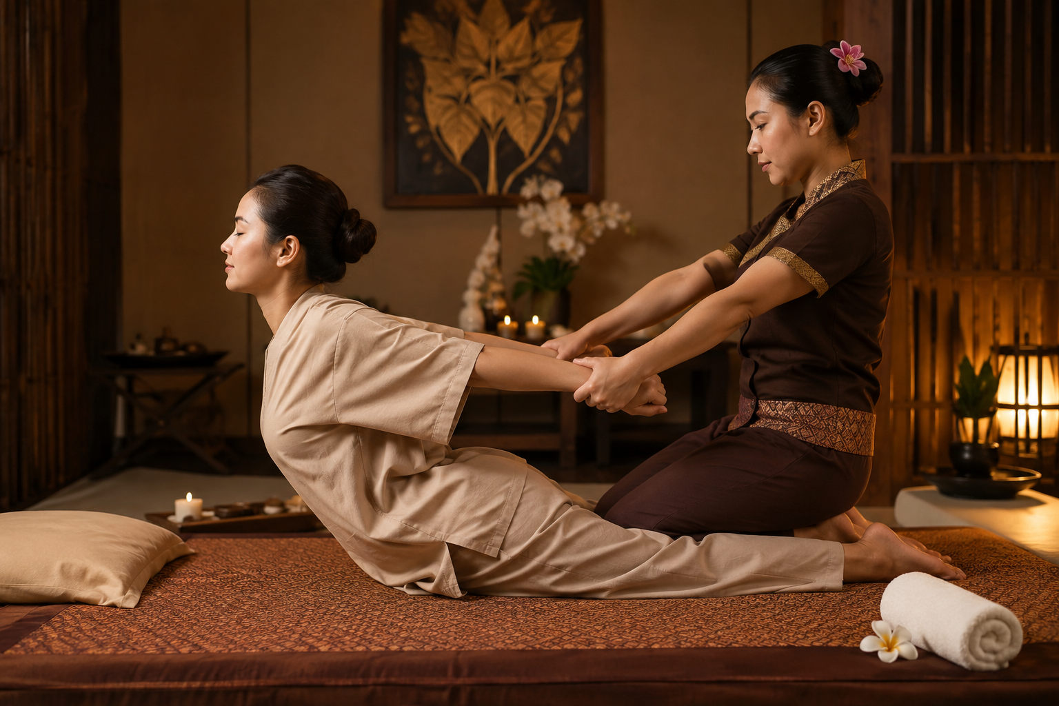 Foot Reflexology treatment at Calmistry Spa